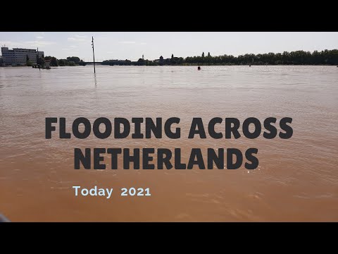 Flooding in Netherlands 2021 | Catastrophic flooding hit Nederlands  limburg.
