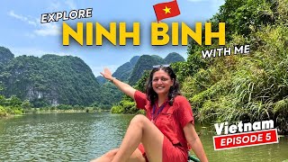 Don't Miss NINH BINH on your VIETNAM TRIP | Trang An, Cycling and More | Vietnam Solo Travel Vlog