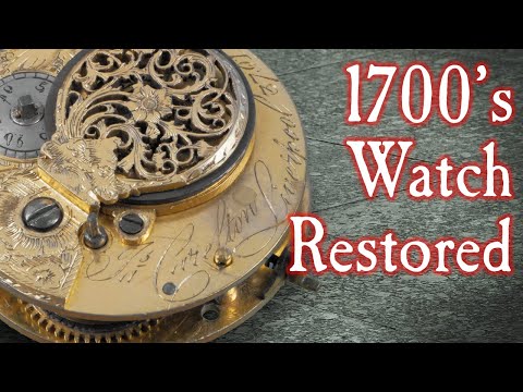 Verge Fusee Almost Defeated Me - King George III era Antique Watch Restoration