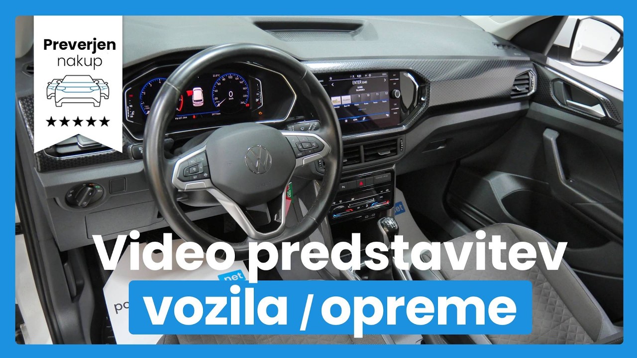 Volkswagen T-Cross 1.0 TSI BMT Style - SLOVENSKO VOZILO