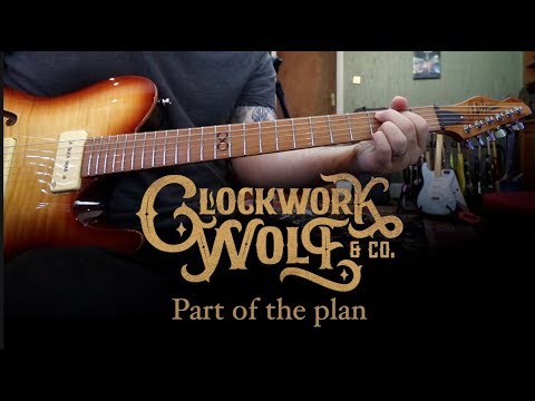 TWO MINUTE GUITAR LESSON - "Part of the plan" Clockwork Wolf & Co