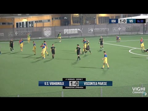 6 GIORNATA DI CAMPIONATO - CAT. PROMOZIONE - VIGHIGNOLO vs VISCONTEA PAVESE