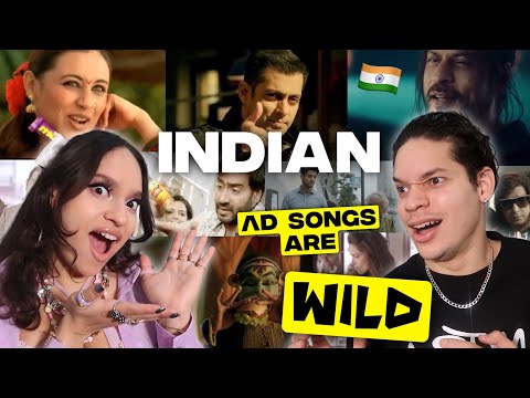 why are these BANGERS? Waleska & Efra react to Indian Adverts / TV Commercials for the first time