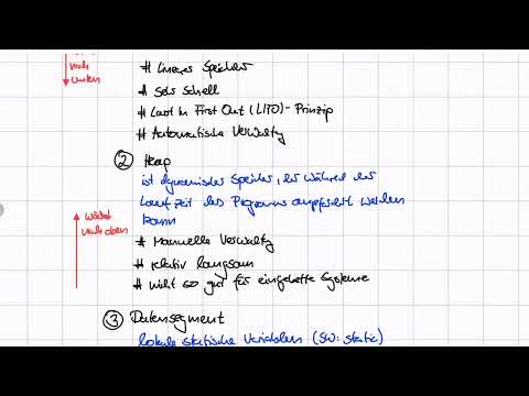 Speicherbereichskonzepte in C oder "Was ist eigentlich Heap und Stack?"