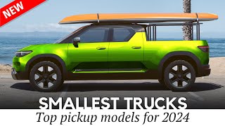 Smallest Pickup Trucks: Fuel Efficiency & Low Price without Losing Practicality