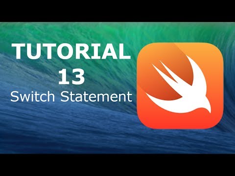 Swift Programming Tutorial 13 Switch Statement