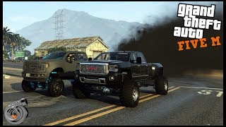 GTA 5 ROLEPLAY - CUMMINS VS POWERSTROKE BATTLE OF THE DIESELS - EP. 546 - CIV