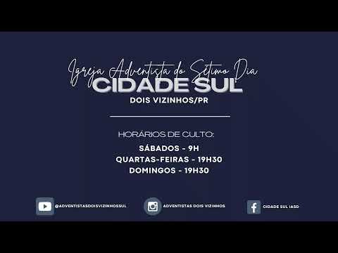 🔴🔴Culto de Adoração- 31/05/2026 - IASD CIDADE SUL ⛪ Admissão em Lenço