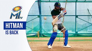 Rohit Sharma is back in the nets! | रोहित शर्मा की नेट्स में बैटिंग प्रैक्टिस | Dream11 IPL