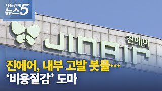 진에어, 내부 고발 봇물…‘비용절감’ 도마