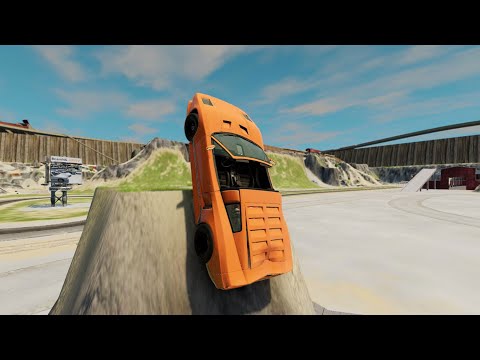 Loss of Control Car Crashes Beamng drive EP 01