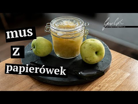 MUS Z PAPIERÓWEK - CZYLI PRZEPIS NA IDEALNE JABŁKA W SŁOIKU
