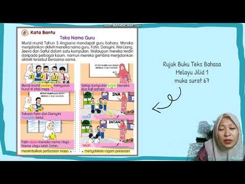 BAHASA MELAYU TAHUN 3 - TEKA NAMA GURU (KATA BANTU)