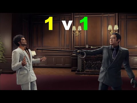 Sawashiro vs Ichiban (1v1) - No Party Members, No Items, No Poundmates, Freelancer - Yakuza 7
