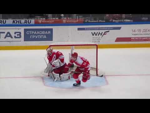 Nikita Bespalov in action vs Slovan