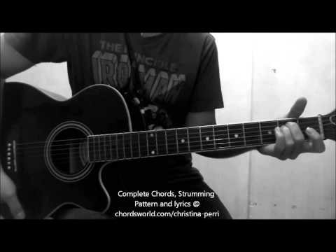 Burning Gold Chords by Christina Perri - How To Play - chordsworld.com