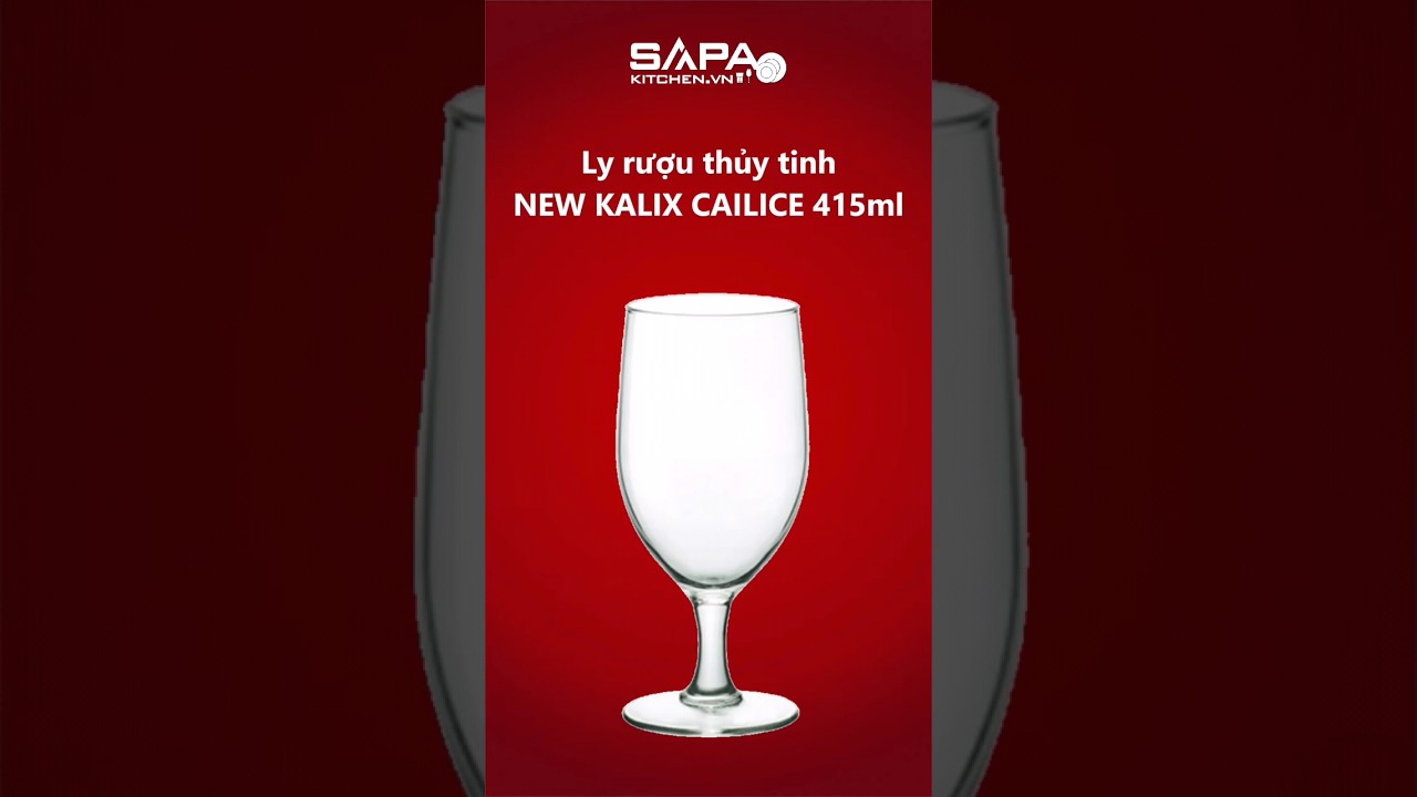 Ly rượu thủy tinh New Kalix Cailice 41.5cl