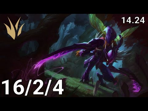 Kha'Zix Jungle vs Zac - EUW diamond | Patch 14.24