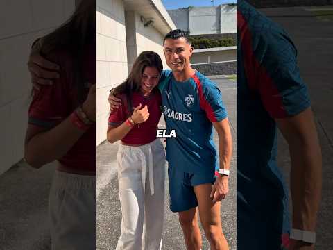 Ronaldo Deixou Esta Fã de Coração Partido Duas Vezes Antes de Fazer Isto😱😭ll #ronaldo #shorts