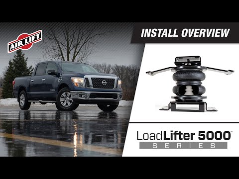Air Lift Install: 2017-2024 Nissan Titan - LoadLifter 5000