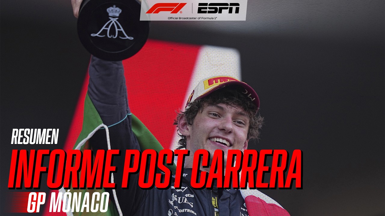 ¡KIMI HIZO HISTORIA AL SER EL MÁS JOVEN EN GANAR UN GP DE MÓNACO EN UNA CARRERA CAÓTICA! | Informe