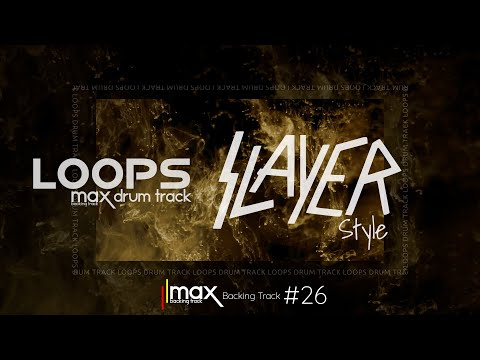 Thrash Metal Drum Track / Slayer Style / 230 bpm