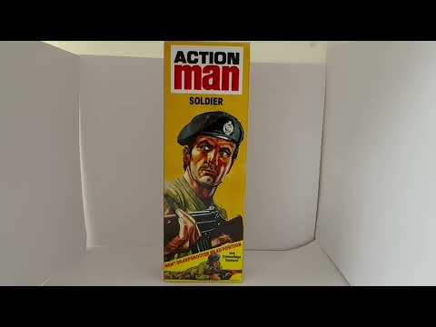 2007 Action Man 40th Anniversary - Action Figure With Realistic features - In Original Box
