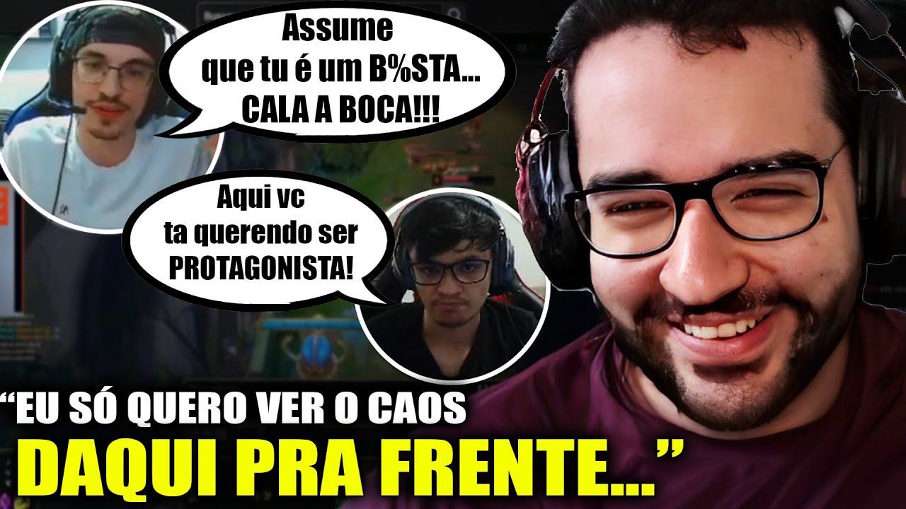 TRETA! Takeshi reagindo à TRETA do Sleezy com o LordSemi