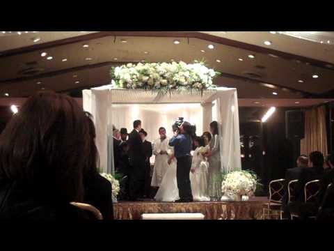 Avi Perets Ceremony chuppah