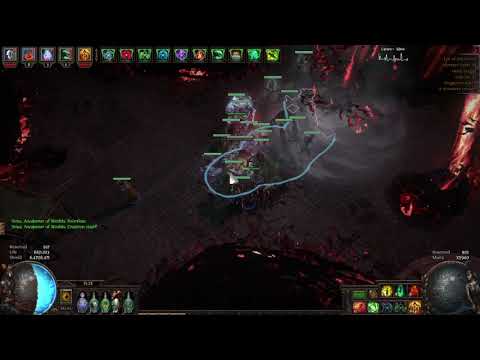 Path of Exile 3.12 - Carrion Golem 3.12 Build - Auramancer  Sirus A8 Allresistance 90%
