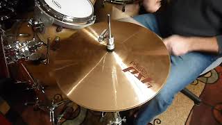 Video thumbnail for PAISTE pst 7 14" heavy hi hat cymbals by Double A