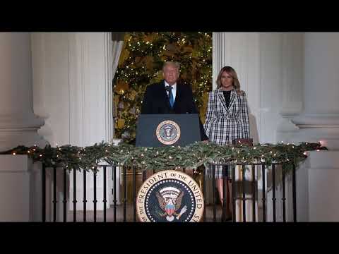 President Trump Attends the 2020 National Christmas Tree Lighting