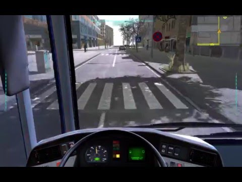 European bus Simulator 2012, linka 15 (1.část)