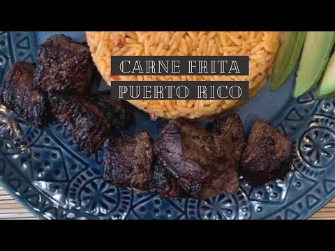 Carne Frita de Res de Puerto Rico (Fried Beef Chunks...