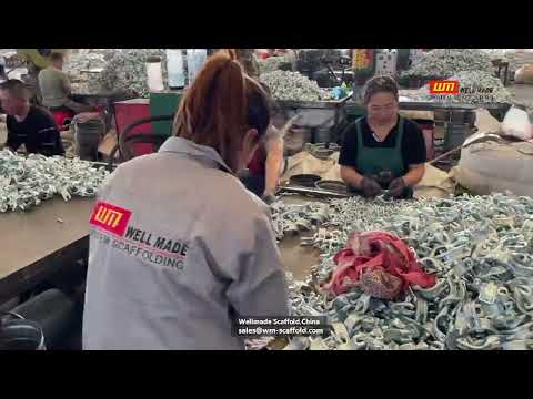 Scaffolding Coupler Drop Forging - BS 1139 & EN74 Standard Scaffold Fittings Manufacturing -Wellmade