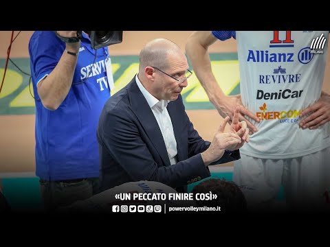 Playoff 5º posto, intervista post Milano - Modena di Roberto Piazza