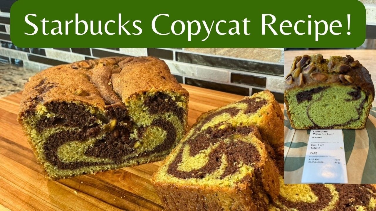 Starbucks Chocolate Pistachio Loaf -- Can I Recreate It?