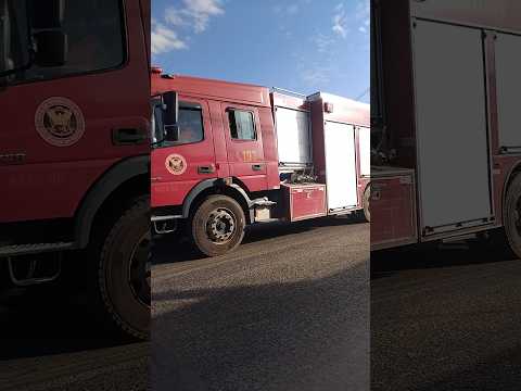 Caminhão de Corpo de Bombeiros 193 em Assu RN