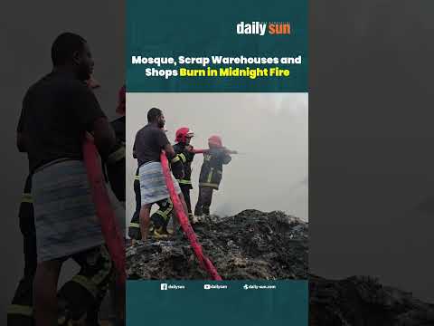 Massive F'ire in Gazipur, Mosque and Several Other Structures Burned | Daily Sun