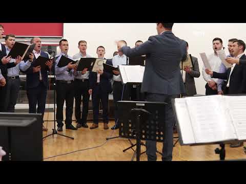 Corul Barbatesc Emanuel Londra. O ROUA DIN CER VINO!