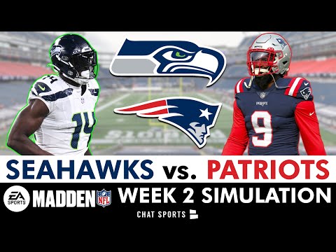 Seahawks vs. Patriots Simulation Watch Party For NFL Season | Seahawks Week 2 (Madden 25 Rosters)