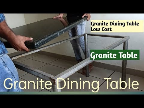 Ss and granite table