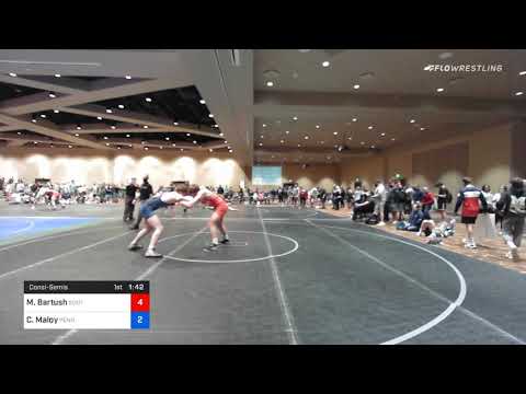 195 Lbs Consolation - Michael Bartush, South Side Wrestling Club Vs Charlie Maloy, Pennsylvania Bc