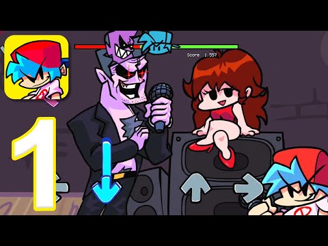 Friday Night Funkin Mobile - Gameplay Walkthrough Part 1 - Tutorial & Week 1 (iOS, Android) - YouTube