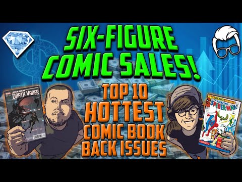 Comic Book Sales Hitting Insane Heights / The Top 10 Hottest Back Issues ft. GemMintCollectibles