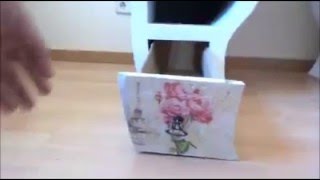 DIY!! Make a furniture cardboard easily.