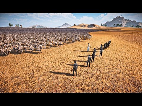 CHUCK NORRIS LEADS 10 JOHN WICK FIGHT AGAINST 1,500,000 ZOMBIES - Ultimate Epic Battle Simulator 2