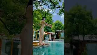 Gái xinh Tiktok Trung Quốc mặc bikini#2022年#bikini#19