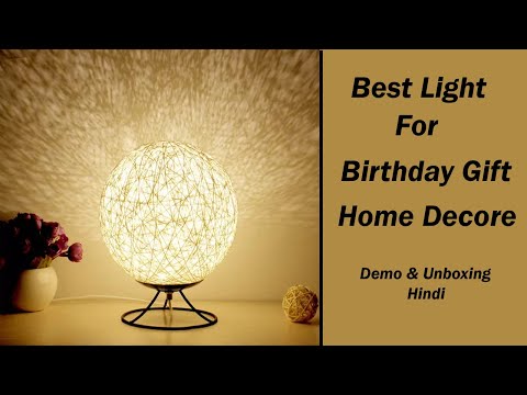 GTC Led Rattan Table Lamp USB Powered Bedside Light Creative Decorative  Light Table Lamp