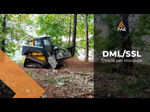 Trincia Forestale per minipale fino a 75 CV con Bite Limiter e Tecnologia Sonic